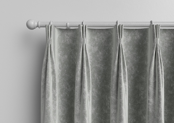 Caen Chenille, Old Silver - Made to Measure Curtains - Image 11